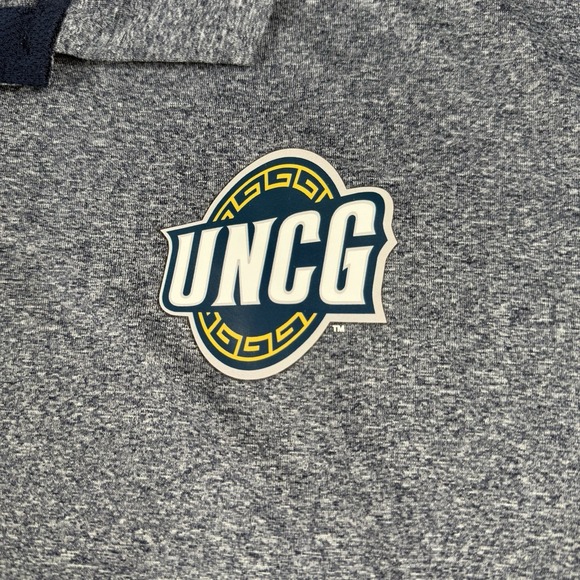 UNC Greensboro Nike Polo Size XL Gray Dri-Fit Men's - Picture 5 of 9